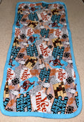 Yee Haw Cowboy (blue trim) Burp Cloth