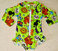 🌞 Sunshine & Bear Hugs Bamboo Ruffle Zippy Romper