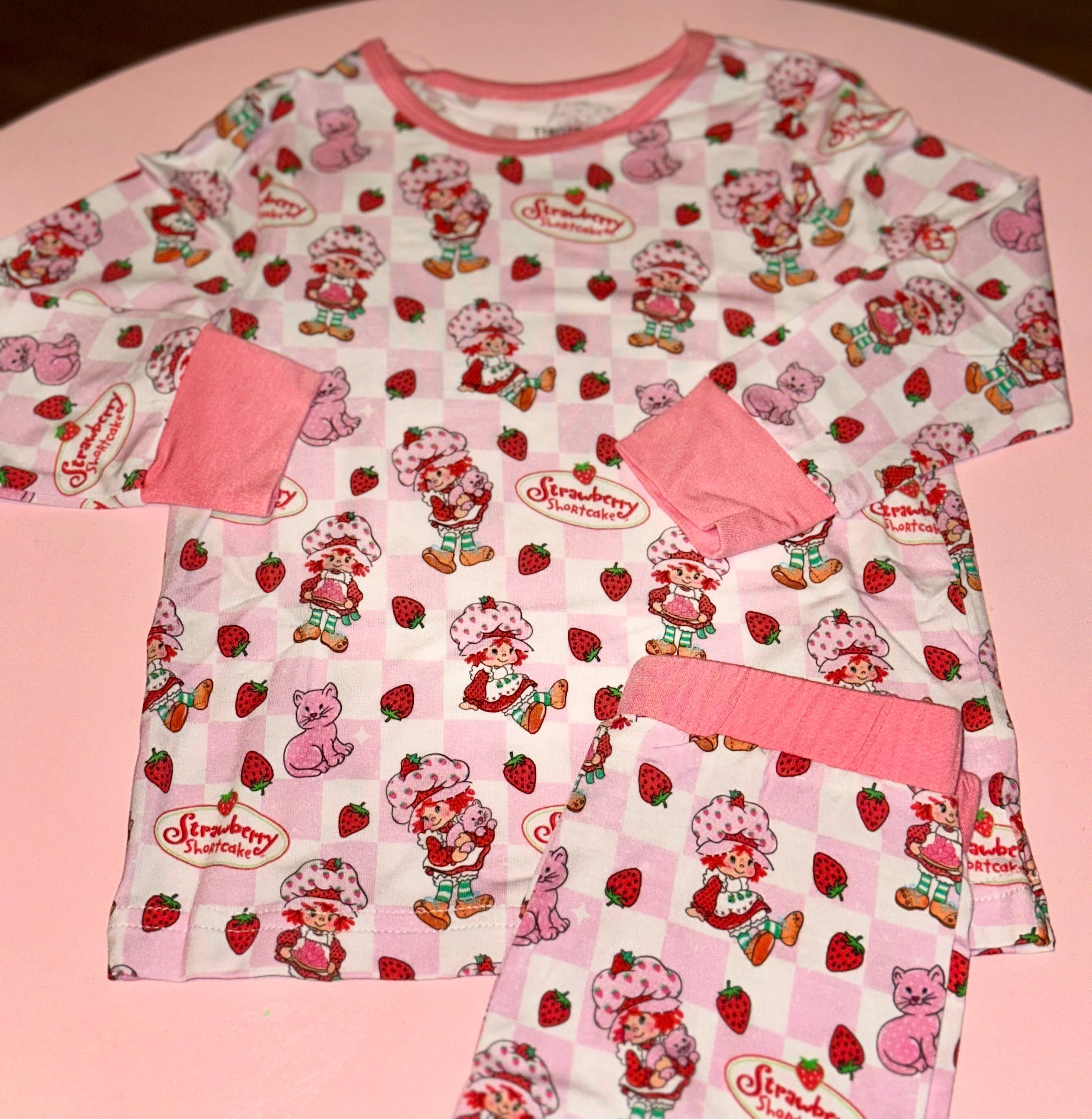 Strawberry Shortcake 2Pc Bamboo Set