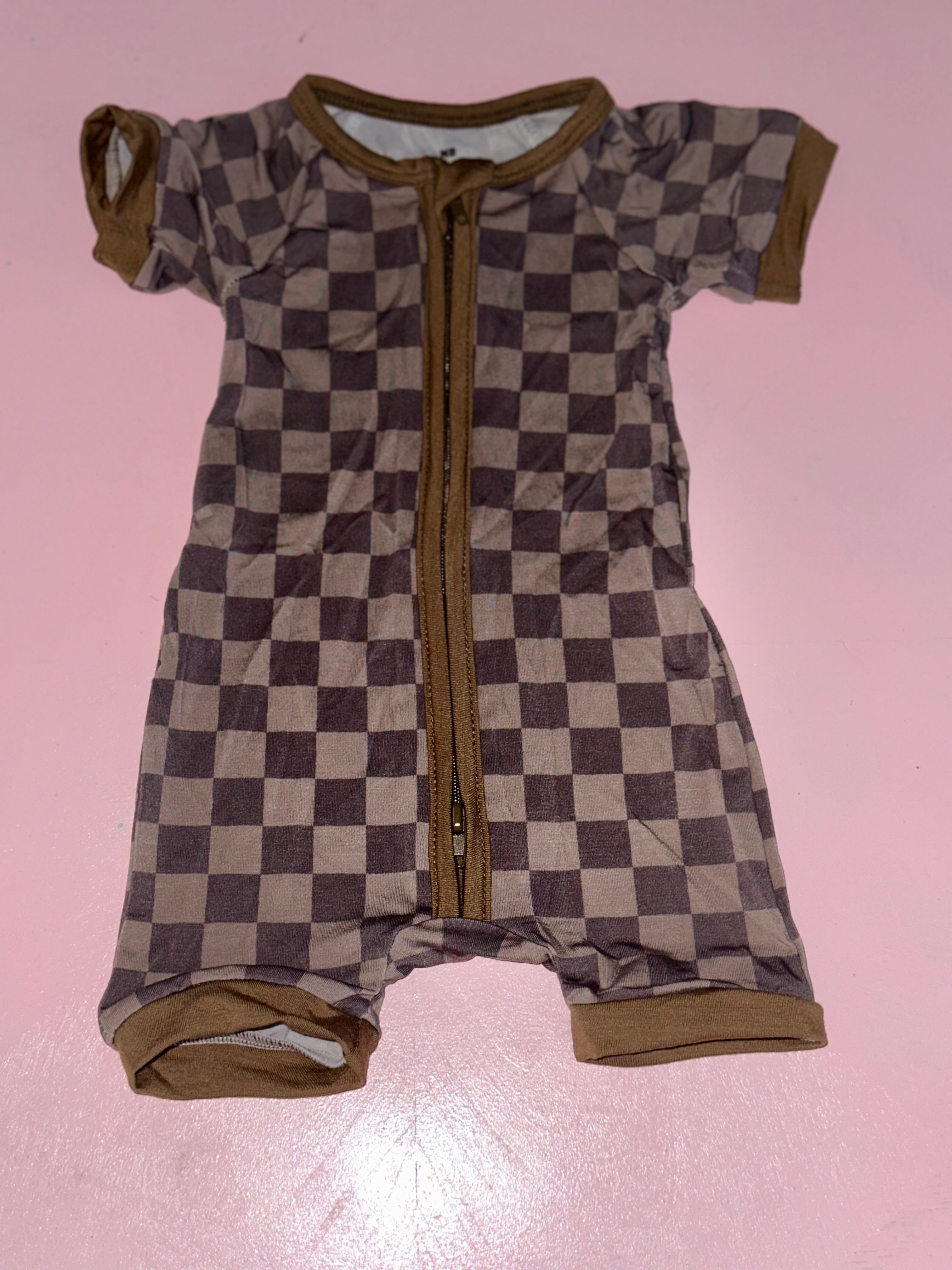 Cocoa Gingham