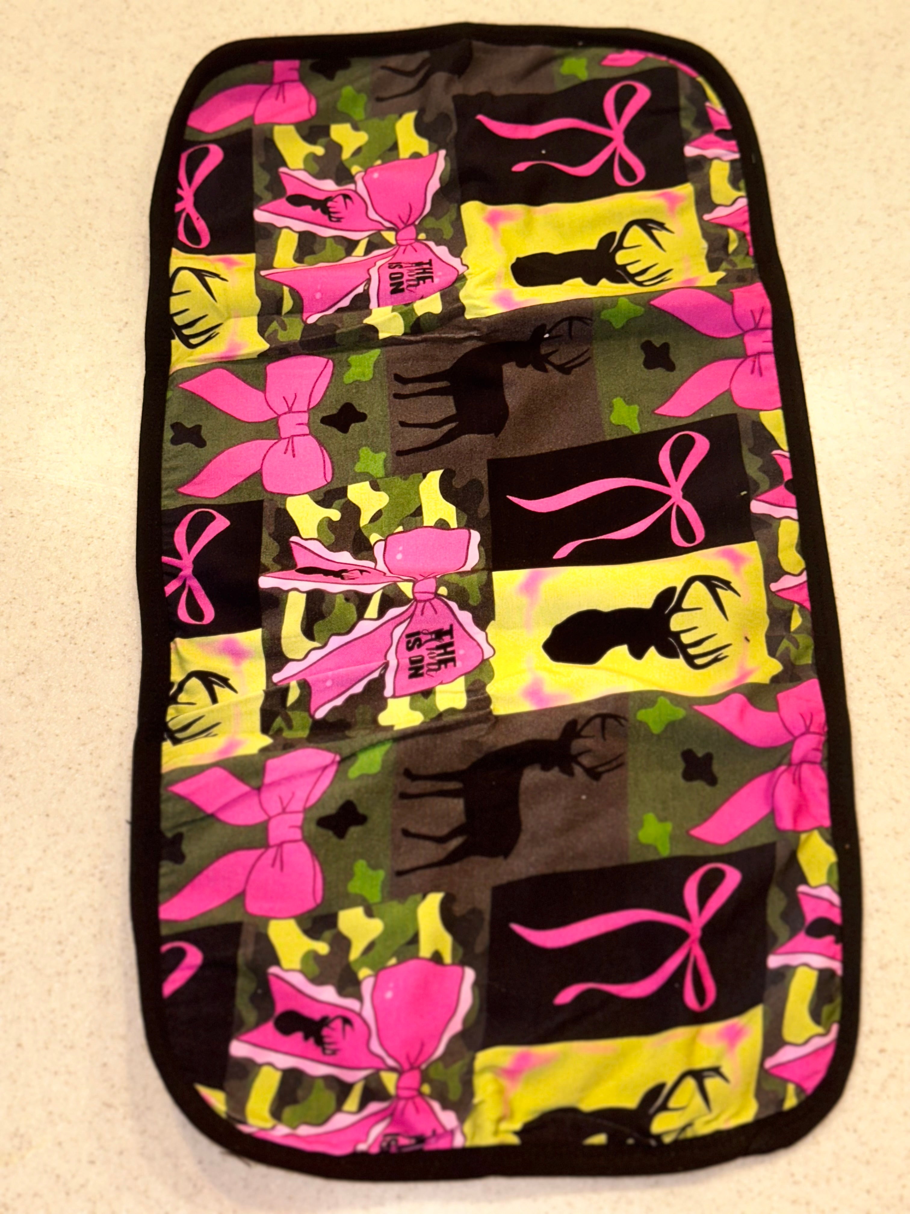 Pretty Hunter Burp Cloth