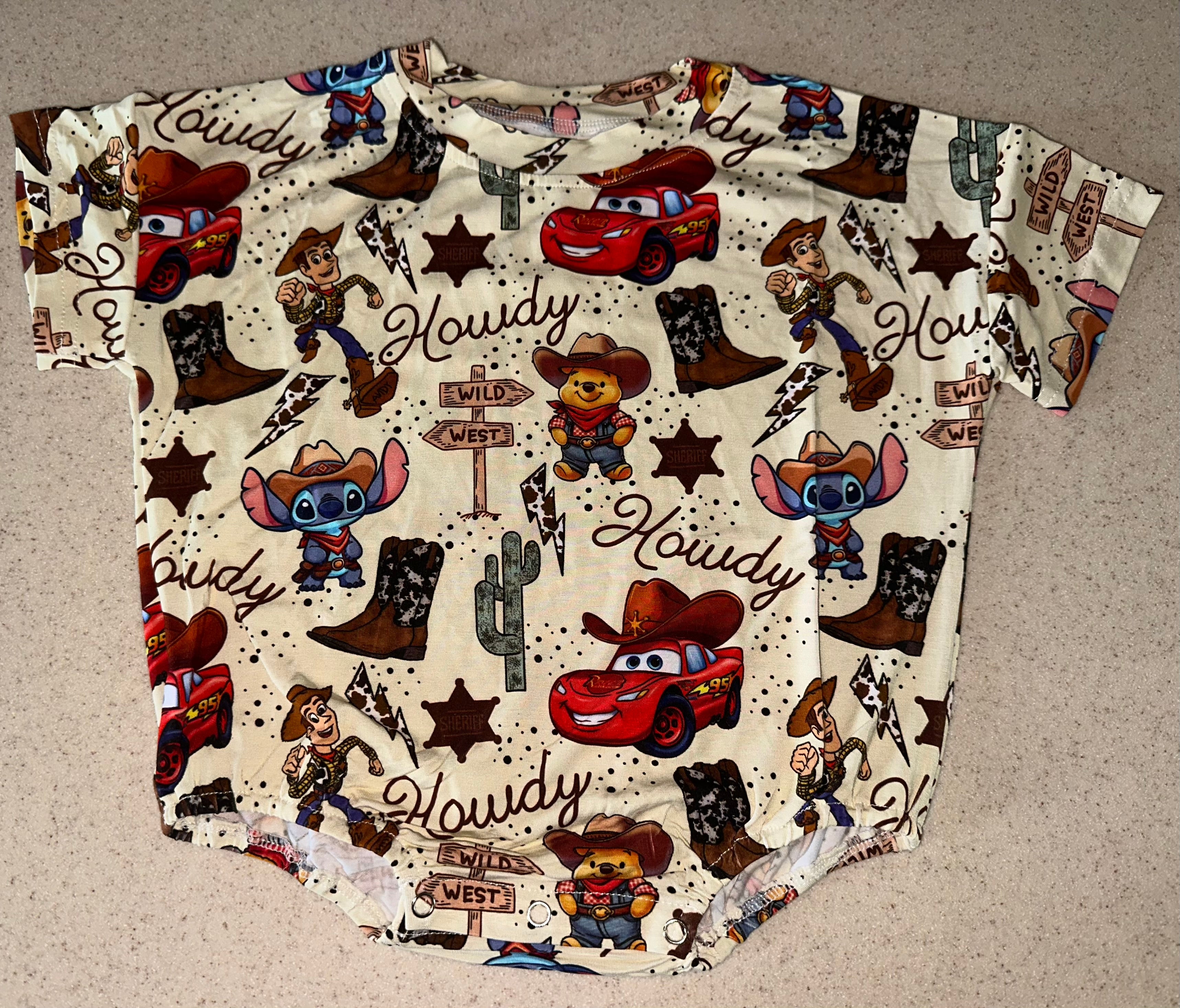 🤠 Howdy Partner Bubble Romper