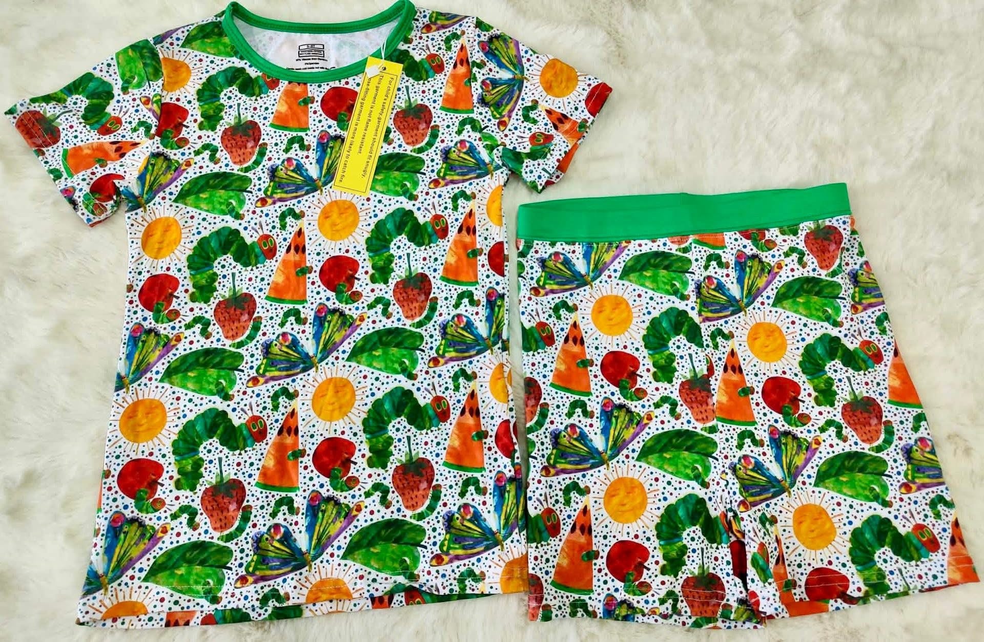 Hungry Caterpillar Cuties Short Set