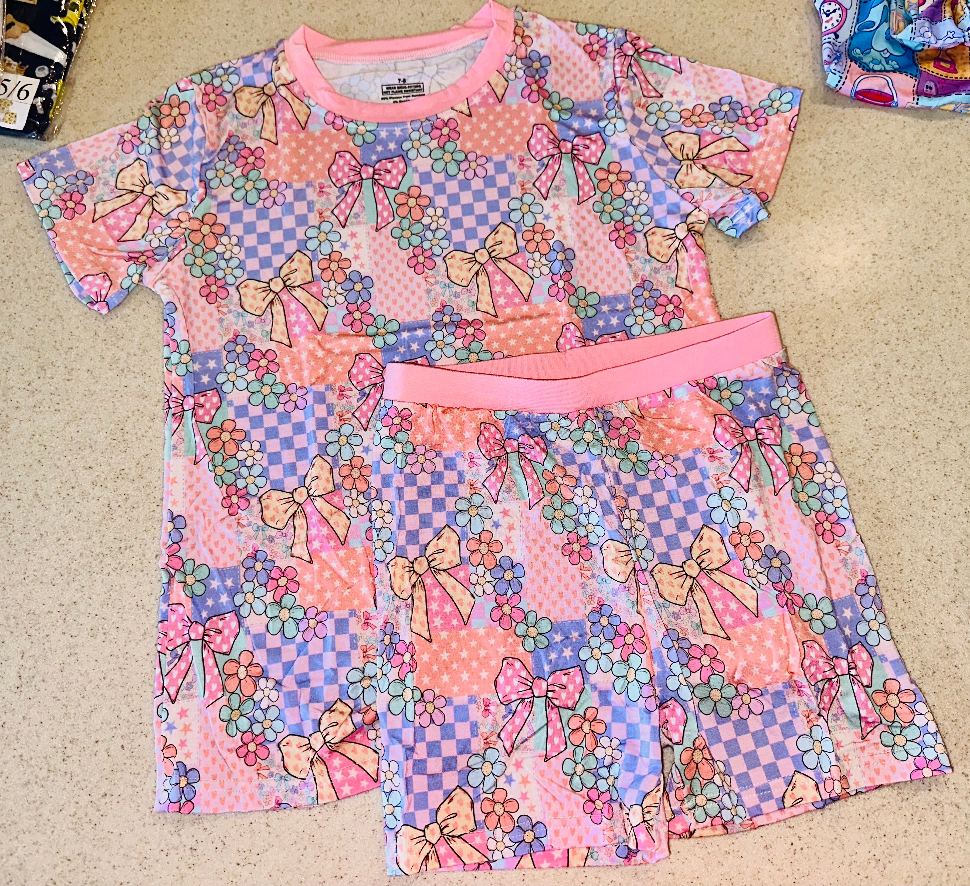 🎀 Pastel Bow Garden Set 🌸💕