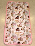Bestie Sleepover Burp Cloth