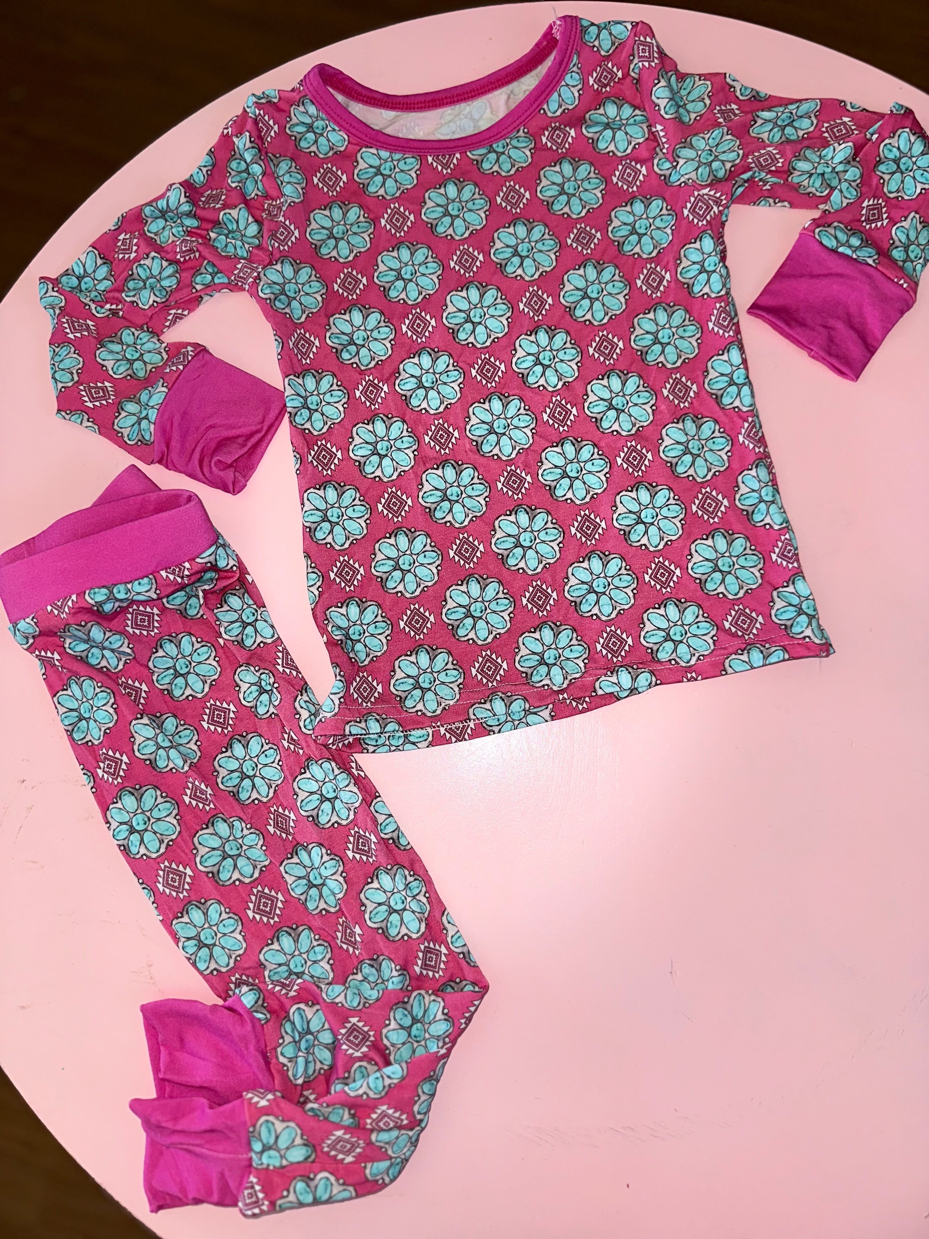 Pink Western 2Pc Set