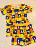 🚧 Little Builder Patchwork Set 🏗️🧡