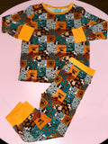 Orange Patchwork Ariat
