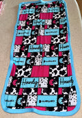 Howdy Cutie Burp Cloth