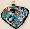 🩵 Turquoise Christmas Cowboy Bamboo Lovey