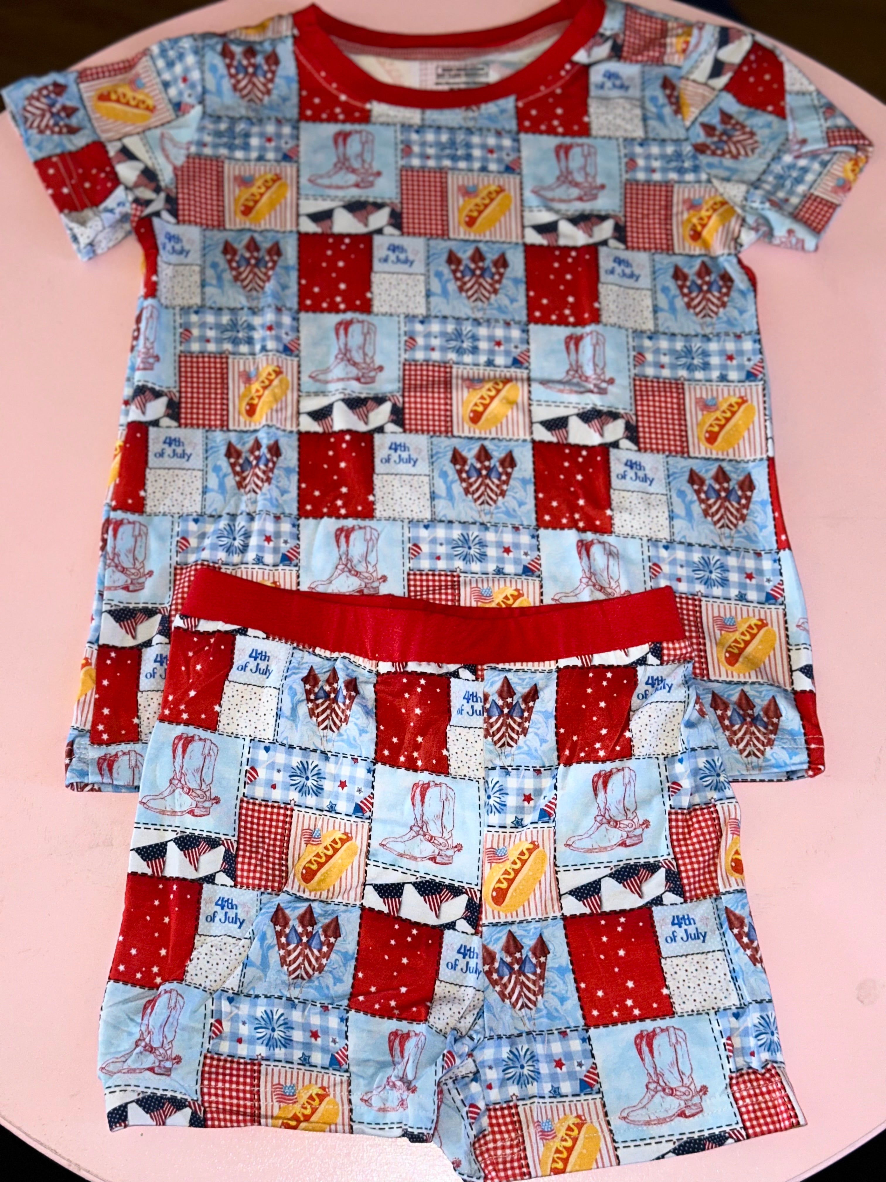 🇺🇸🌭 Stars, Stripes & Summer Nights 2Pc Set