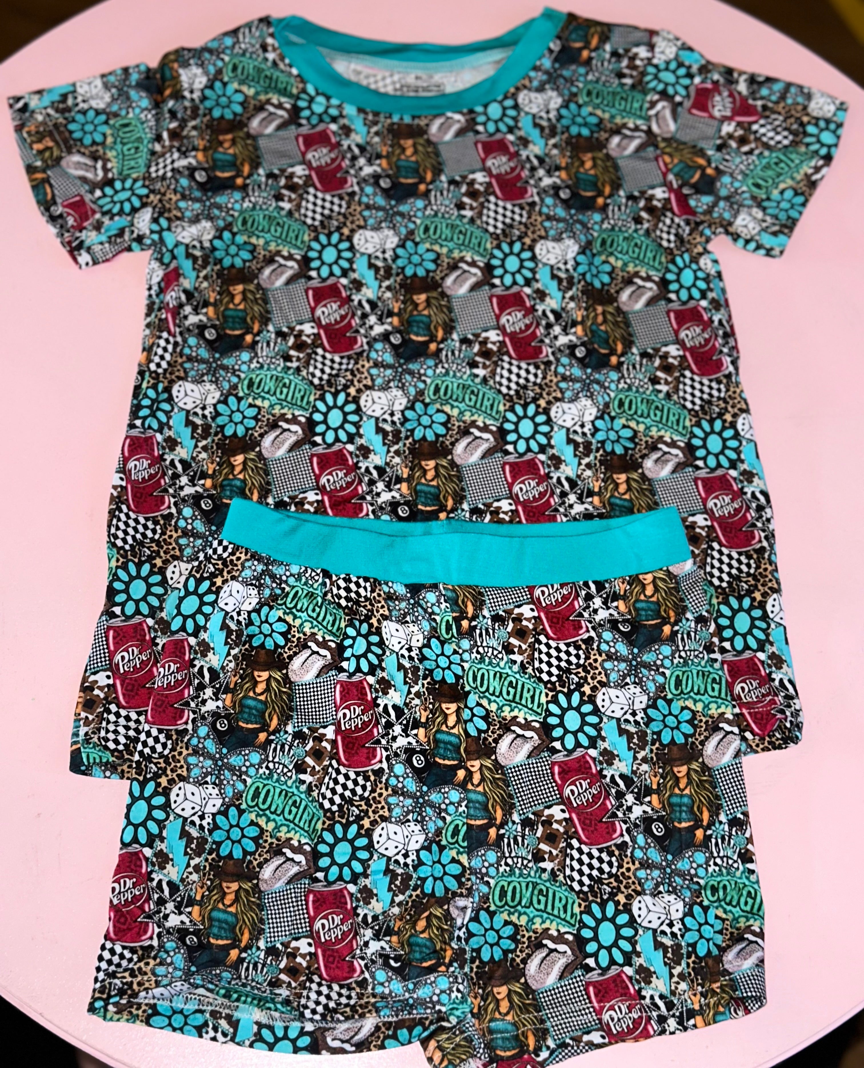 🤠💎 Turquoise Cowgirl Crush 2Pc Set
