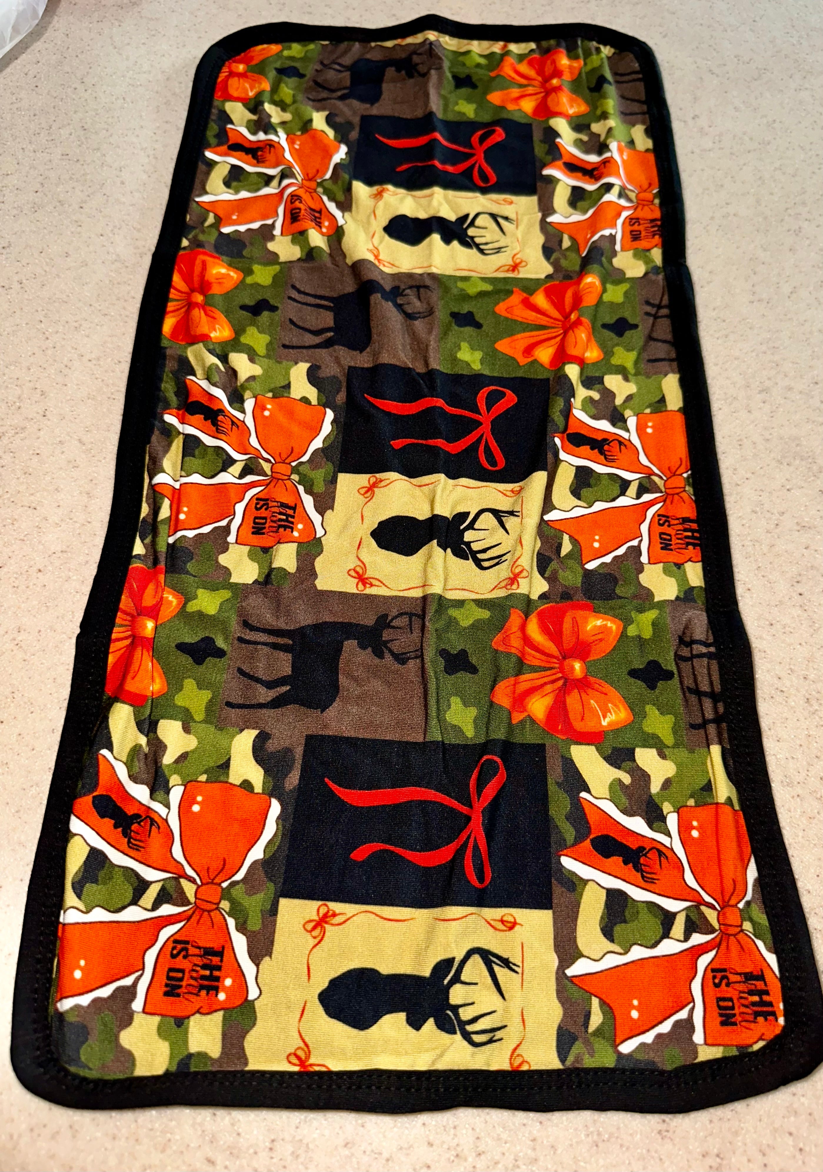 Blaze Babe Camo Burp Cloth