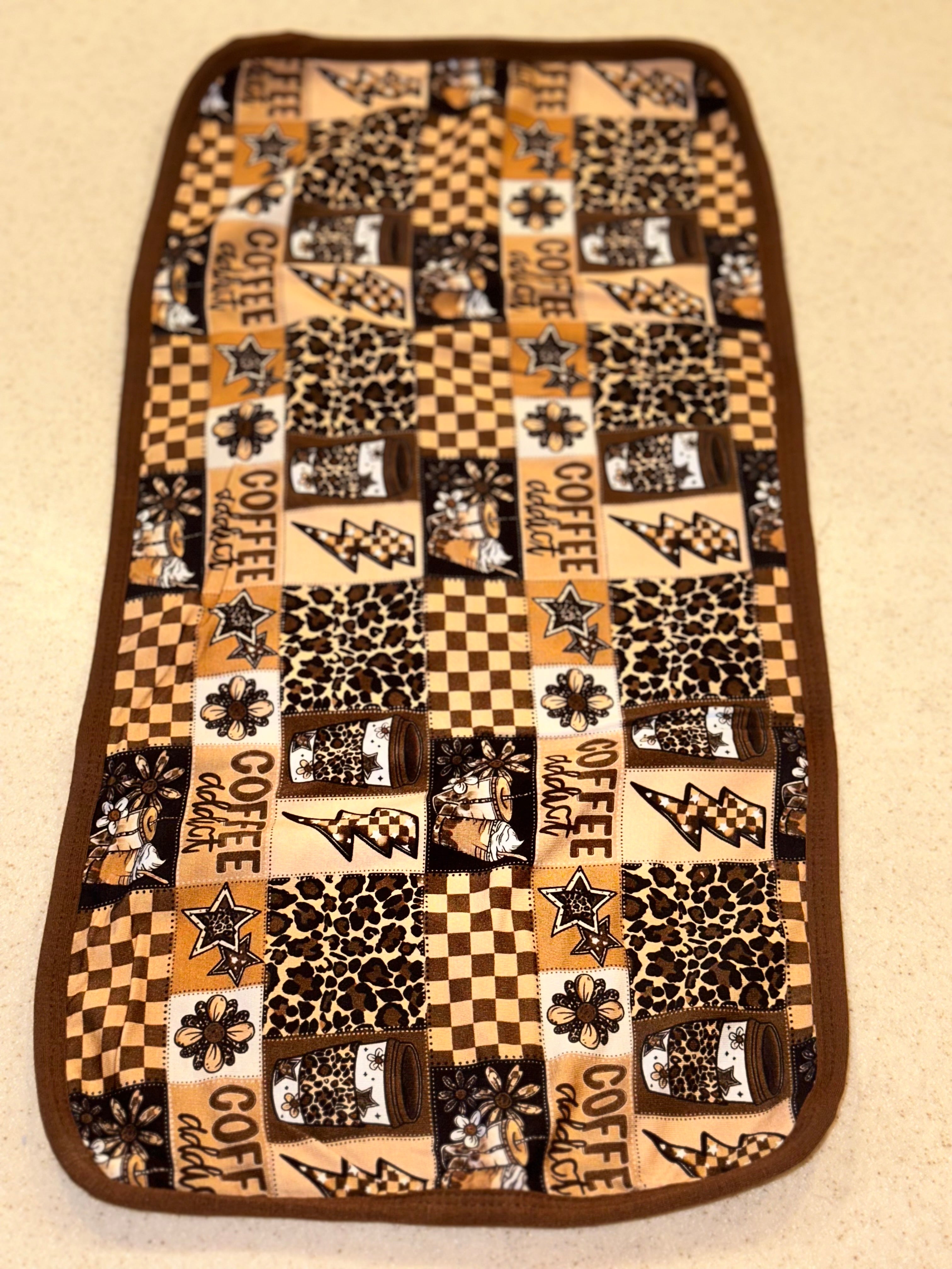 Mama’s Coffee Club Burp Cloth