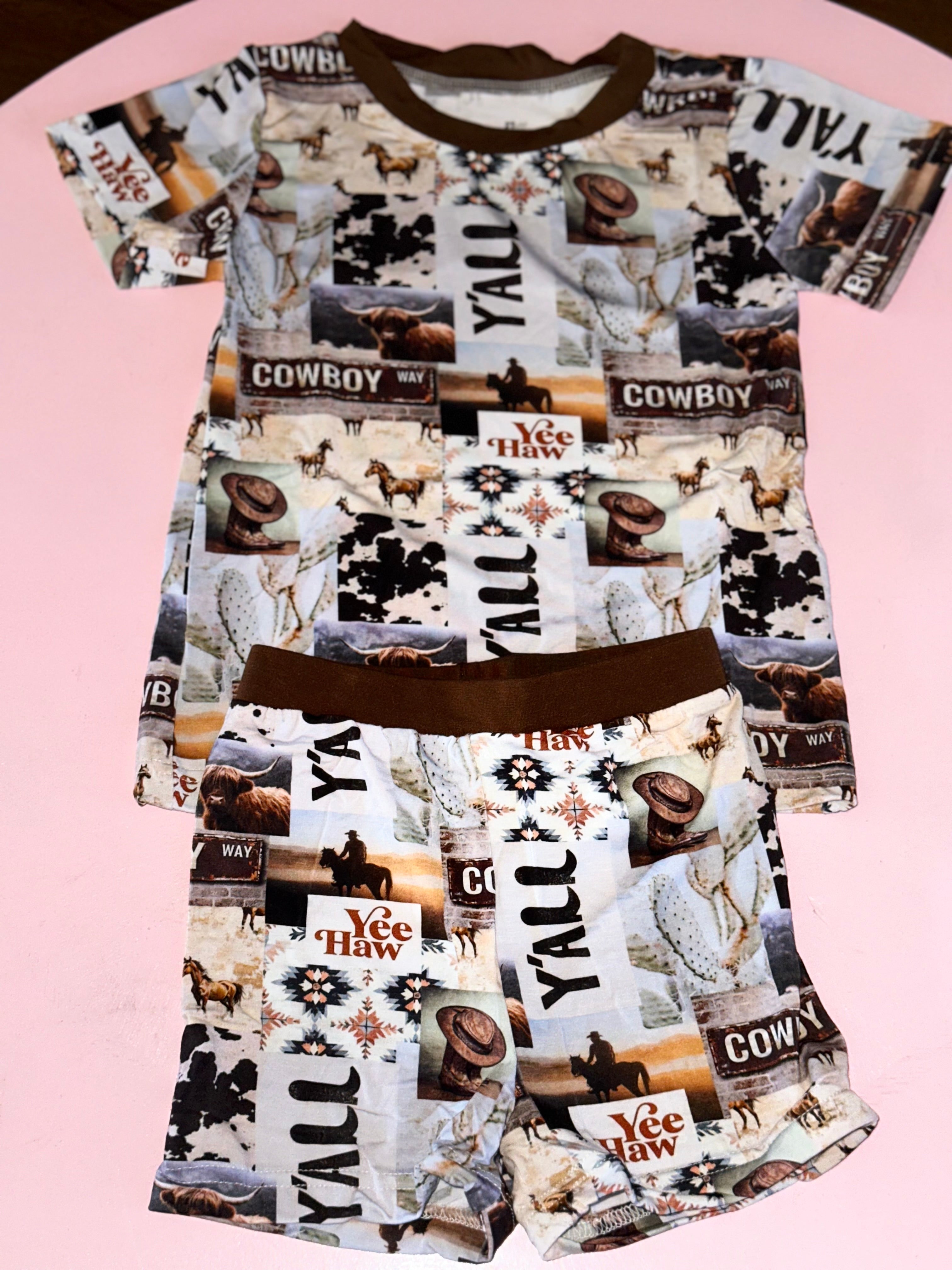 🤍🐎 Western Noir 2Pc Set